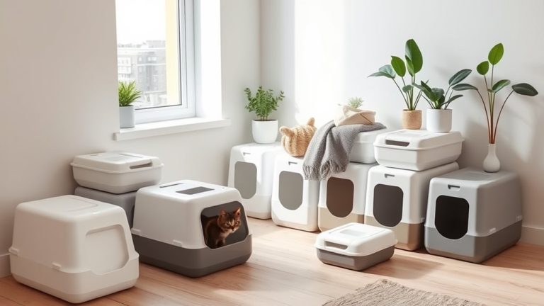 top small apartment cat litter boxes