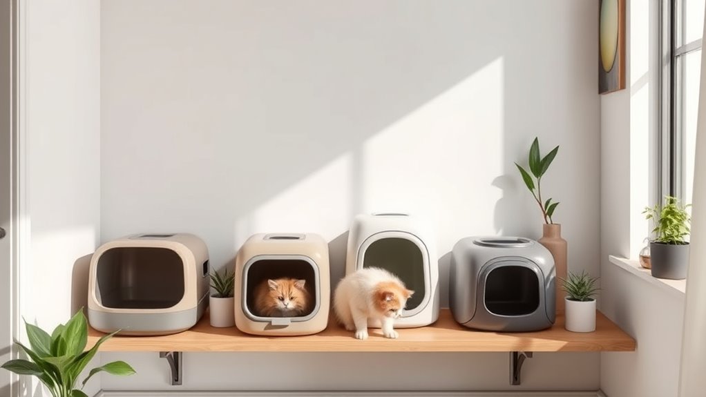 top small apartment litter boxes