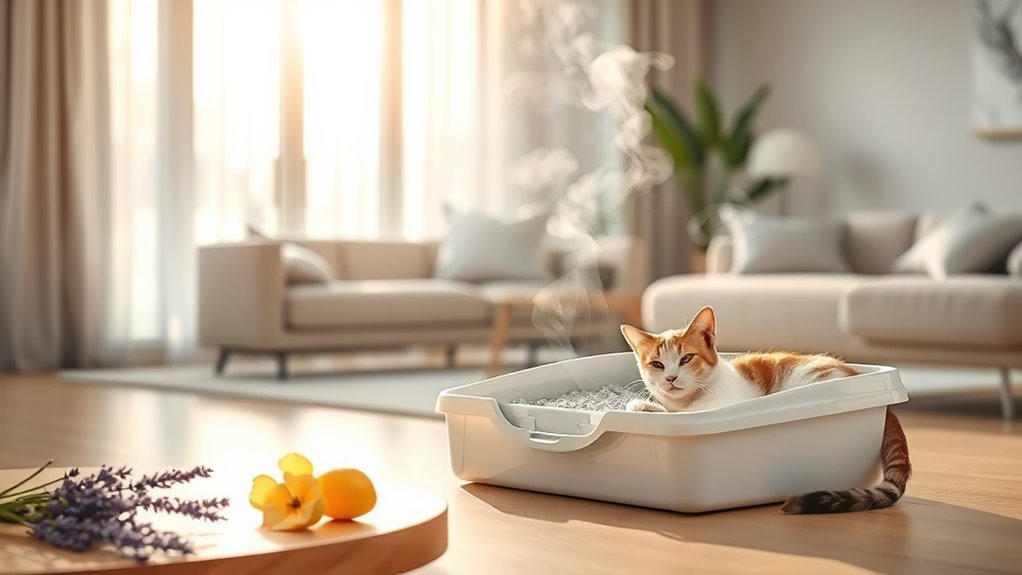 top smell control litter