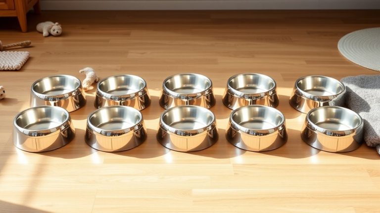top stainless steel cat bowls