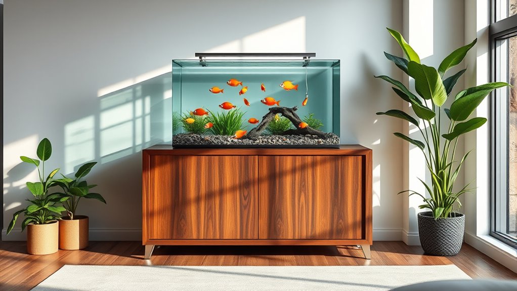 top stylish aquarium stands
