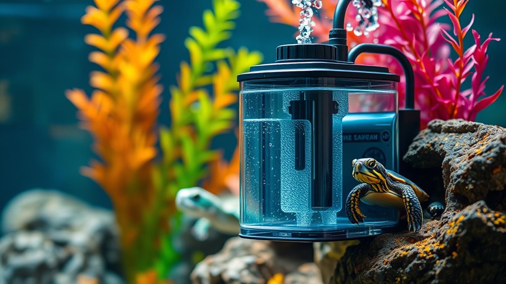 top turtle tank filters