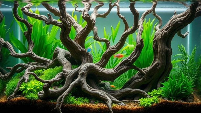 tree stump aquarium decor
