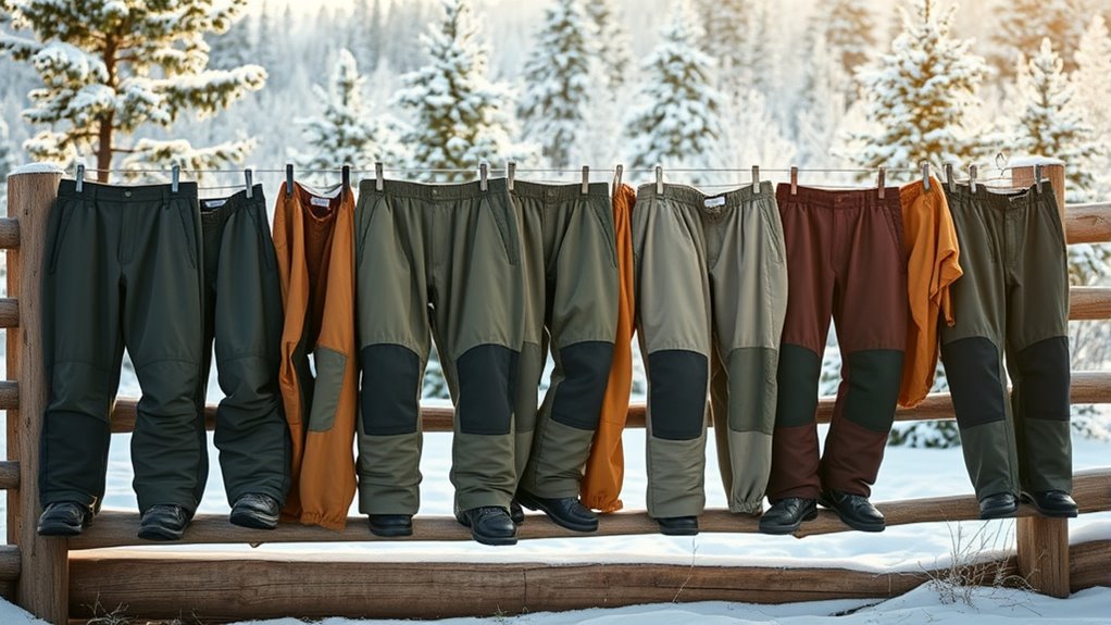 warm and dry workwear