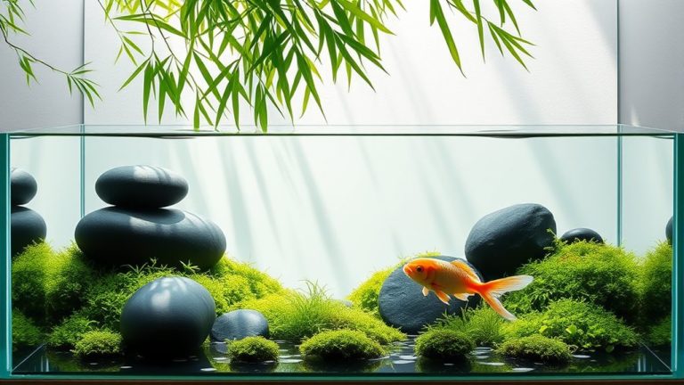 zen japanese fish tanks