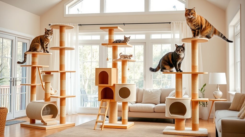 top large cat tree options