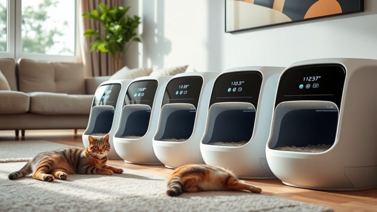 top multi cat self cleaning litter boxes