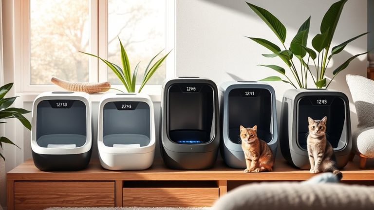 top self cleaning litter boxes
